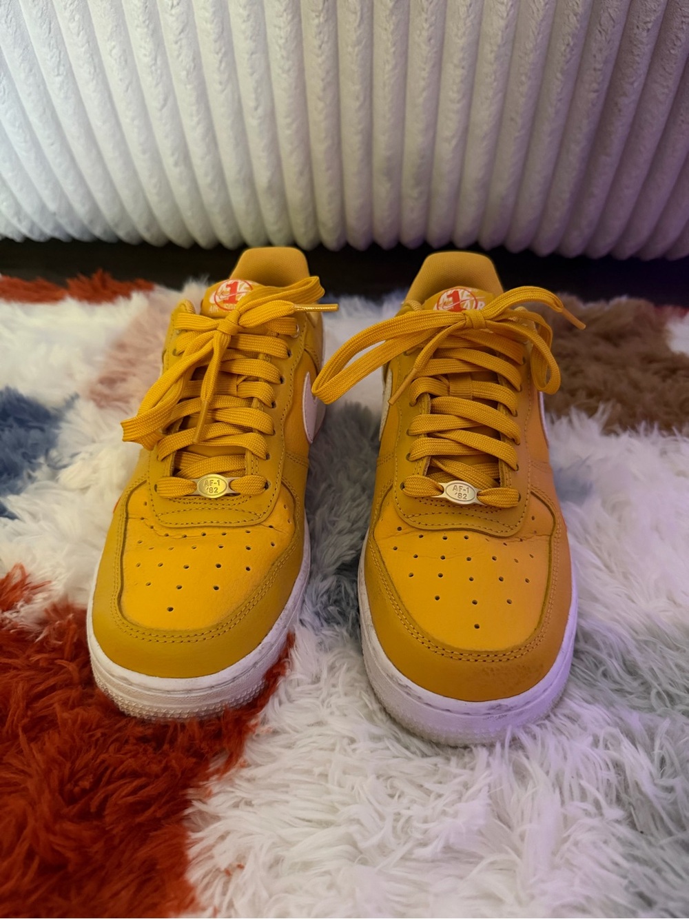 Nike Air Force 1 ‘07 SE 40th Anniversary - Yellow Ochre